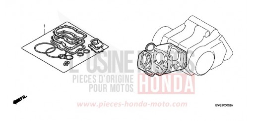GASKET KIT A CRF50F9 de 2009